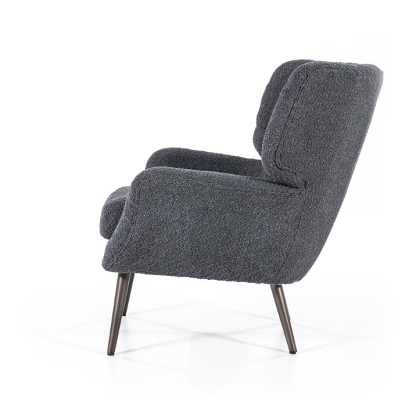 Fauteuil Peter - zwart sfinx