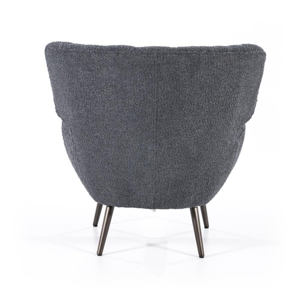 Fauteuil Peter - zwart sfinx