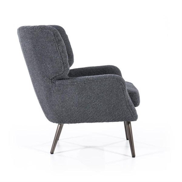 Fauteuil Peter - zwart sfinx