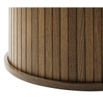 Eettafel Nola Rond Smoked 120