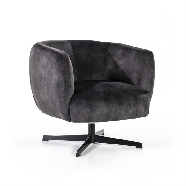 Fauteuil Jaimey - antraciet adore