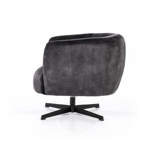 Fauteuil Jaimey - antraciet adore