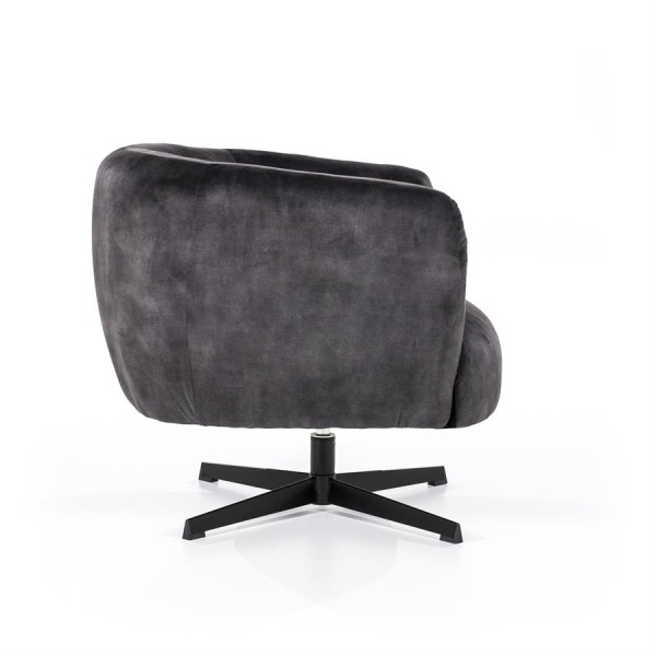 Fauteuil Jaimey - antraciet adore