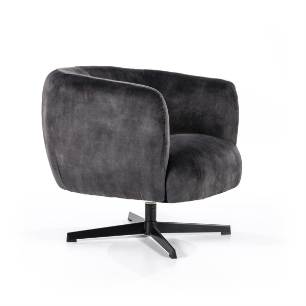 Fauteuil Jaimey - antraciet adore