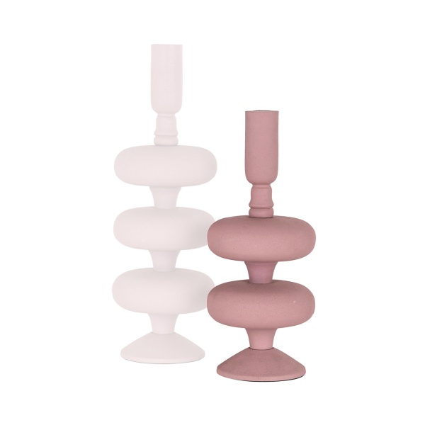 Kandelaar Abbey klein (Pink)