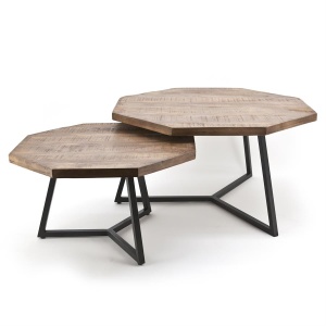 Coffeetable set Octagon