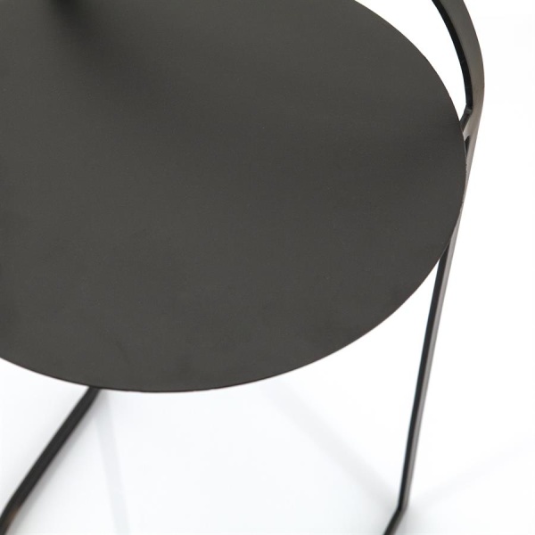 Bijzettafel Garcon - black