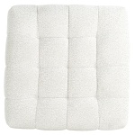 Poef huxley white bouclé (Copenhagen 900 Bouclé White)