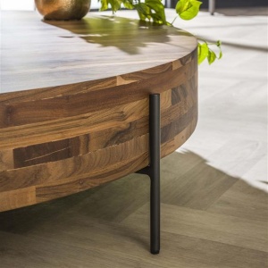 Salontafel 120 Daytona / Massief Saja natural