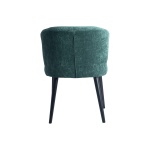 Eetkamerstoel Fiori Structure Velvet Petrol