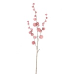 Twig Plant pink pom pom