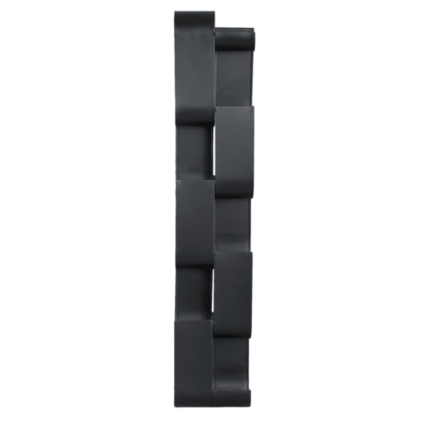 Wijnrek Rectangle Zwart Metaal
