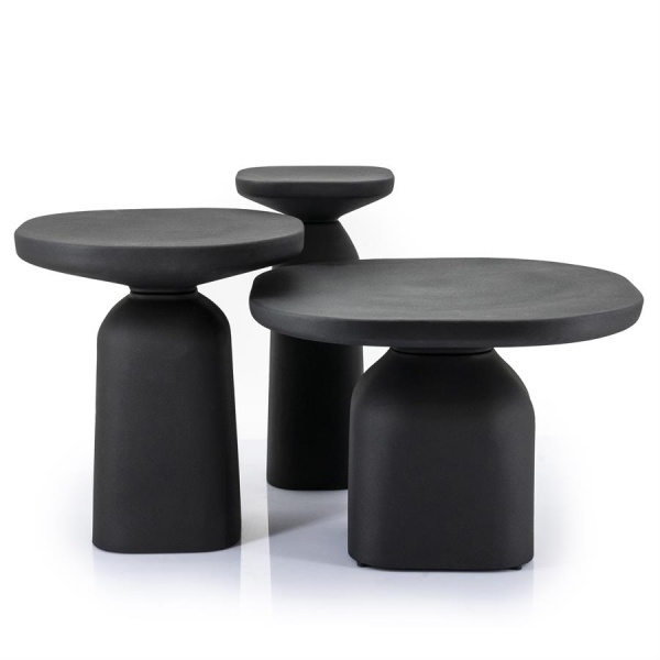 Bijzettafel Squand small - black