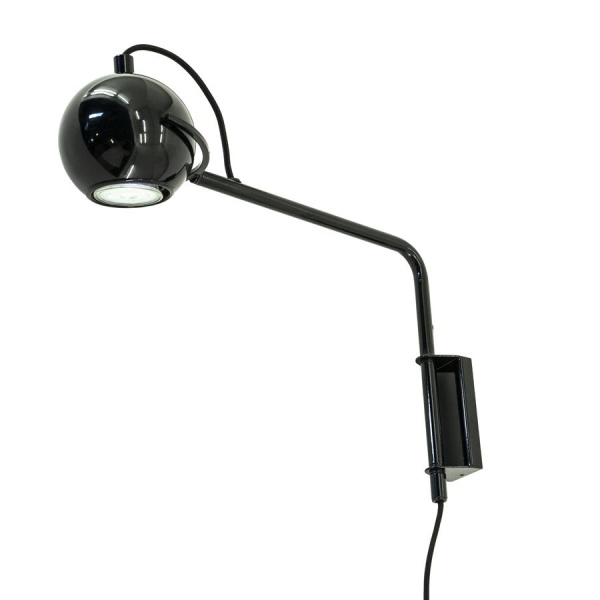 Wandlamp Camera - black