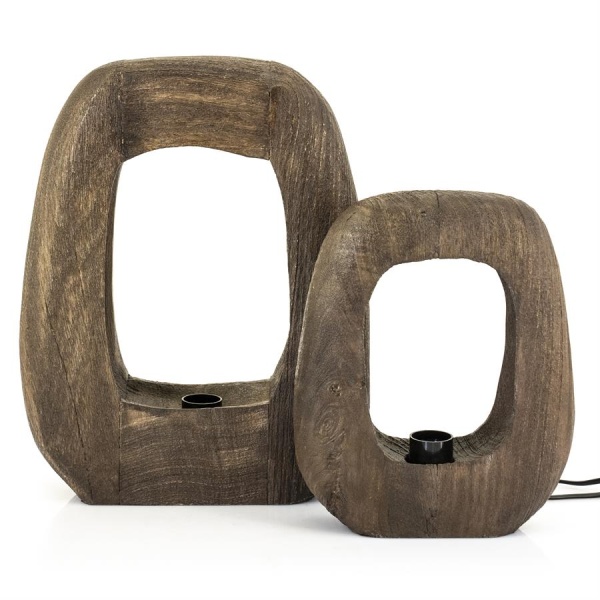 Tafelllamp Gibs small - brown