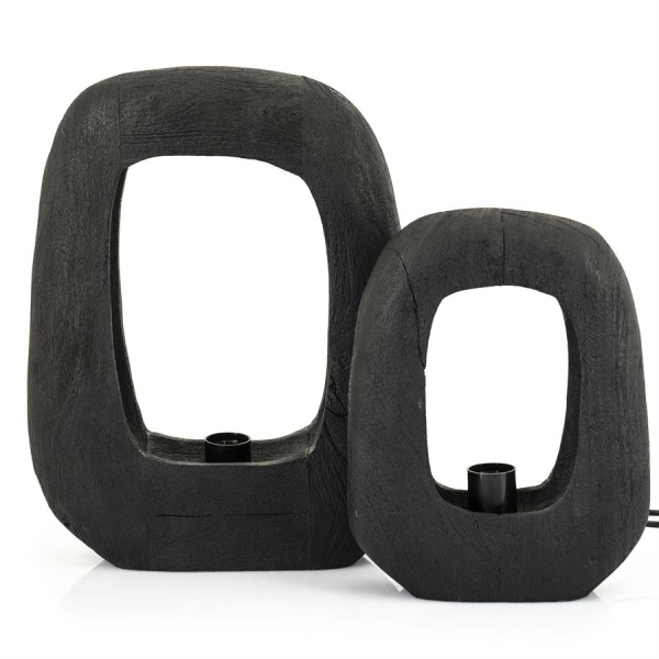 Tafelllamp Gibs small - black