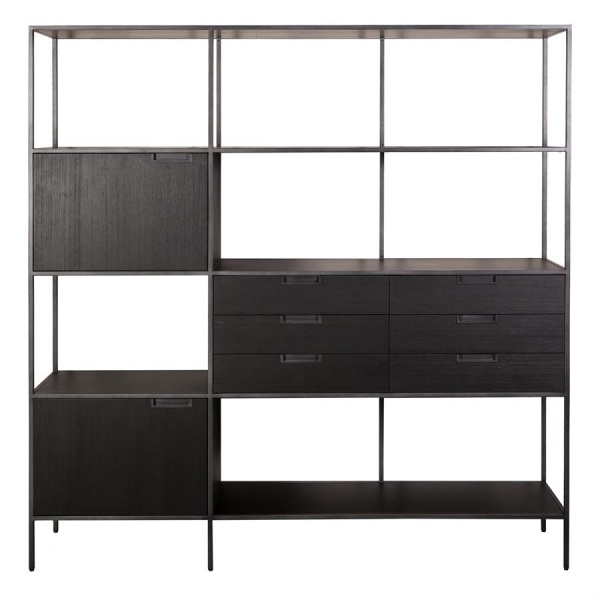 Madison dark - wandkast 180 cm