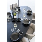 Eettafel ovaal - 240x110 zwart