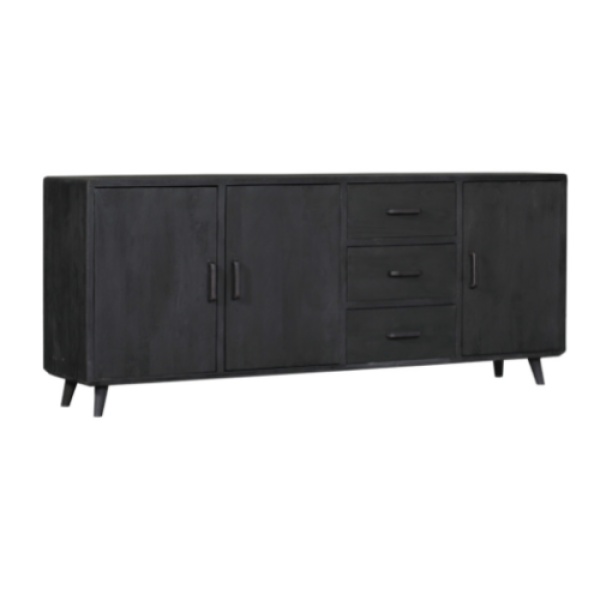 Dressoir Omaha Black 220 cm