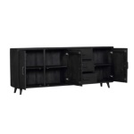 Dressoir Omaha Black 220 cm