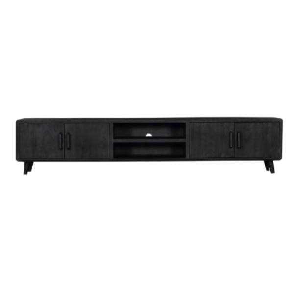 Tv Meubel Omaha Black 240 cm