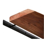 Wandplank Zwevend Acacia Live Edge 70