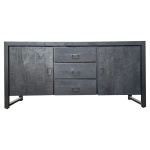 Dressoir Boaz Black 160 cm