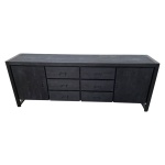 Dressoir Boaz Black 200 cm