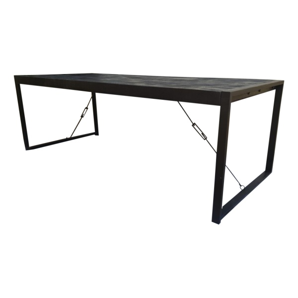 Eettafel Boaz Black | 180 cm
