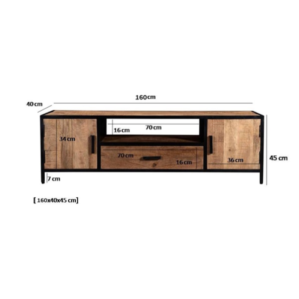 Tv Meubel Sturdy 160 cm