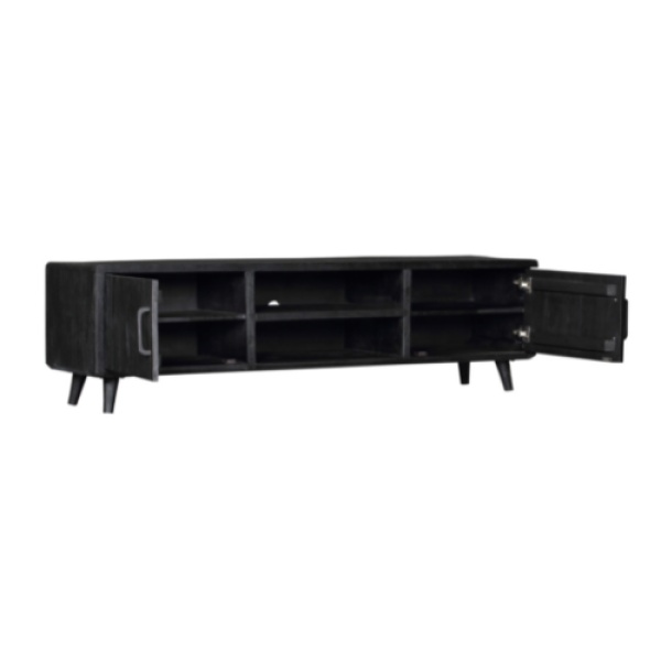 Tv Meubel Omaha Black 180 cm