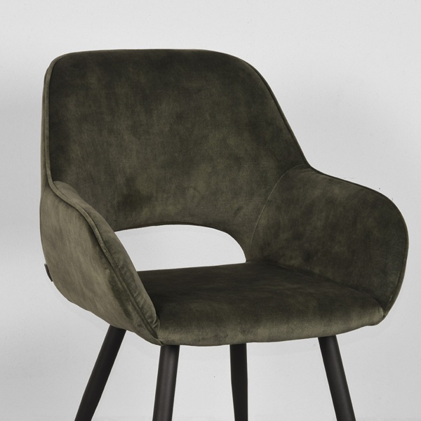 Eetkamerstoel Fer - Hunter - Velours