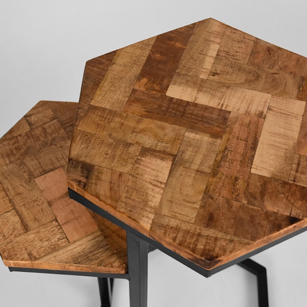 Bijzettafel Multi - Rough - Mangohout