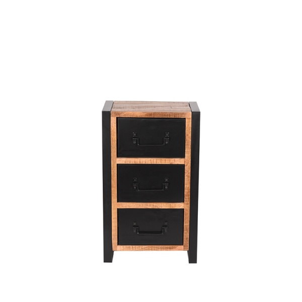 Ladekast Brussels - Rough - Mangohout - 75 cm