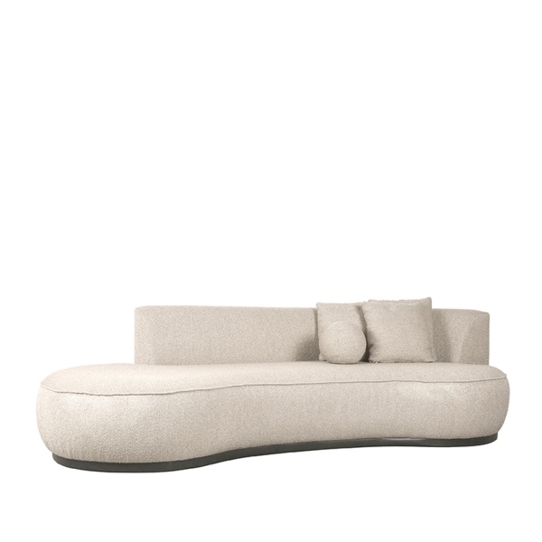Bank Salo - Beige - Boucle