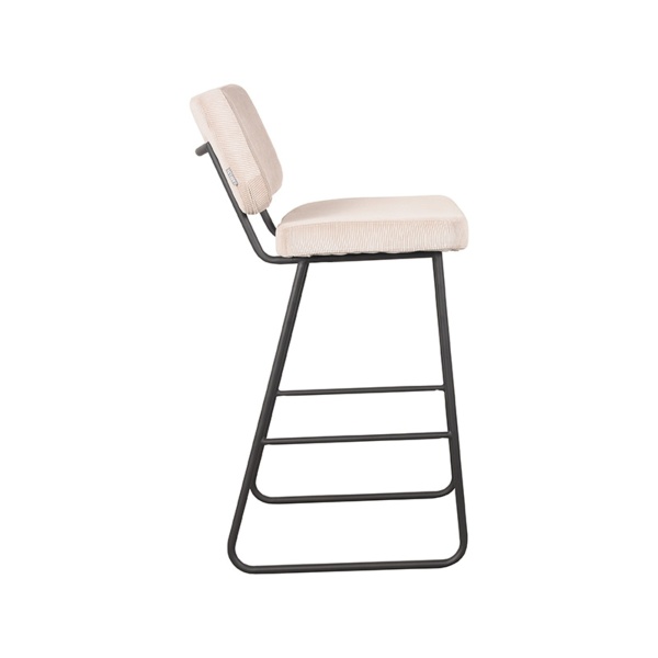 Barkruk Noah - Naturel - Ribcord - Zithoogte 78