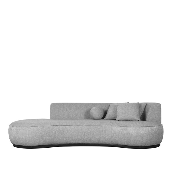 Bank Salo - Grijs - Boucle