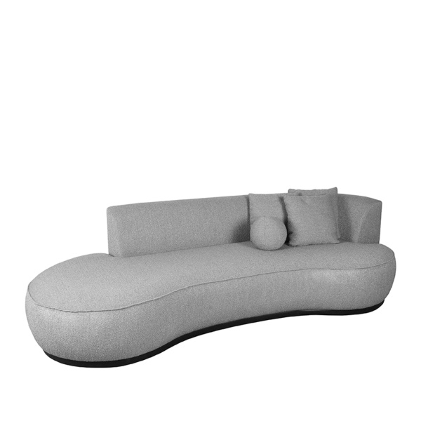 Bank Salo - Grijs - Boucle