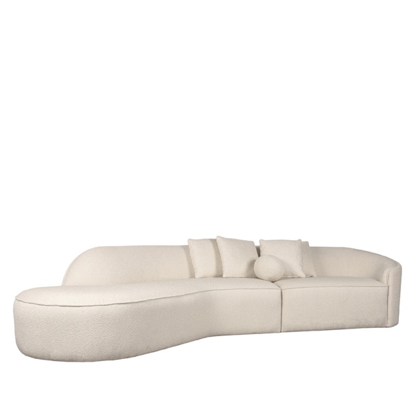 Bank Stelvio - Beige - Boucle