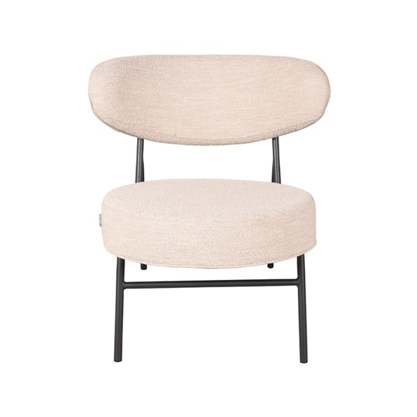 Fauteuil Zack - Naturel - Boucle