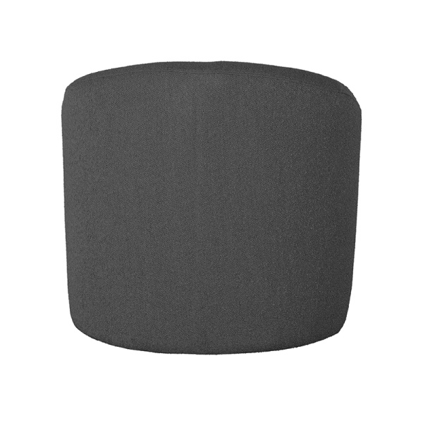 Fauteuil Alby - Antraciet - Boucle