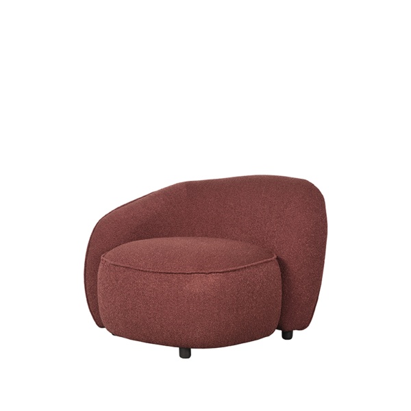 Fauteuil Livo - Winered - Boucle - Links