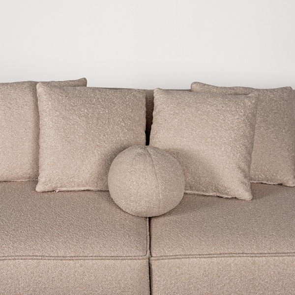 Bank Flori - Clay - Boucle - Rechts