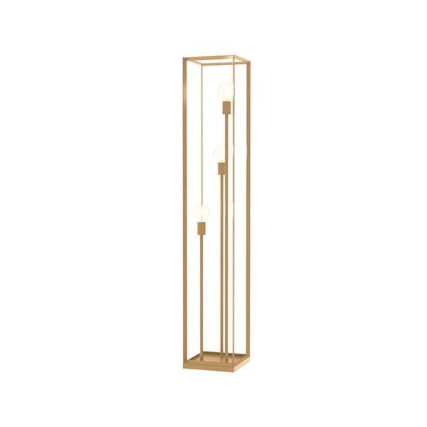 Vloerlamp Tetto - Antiek goud - Metaal