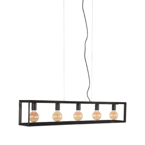 Hanglamp Tetto - Zwart - Metaal