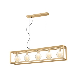 Hanglamp Tetto - Antiek goud - Metaal