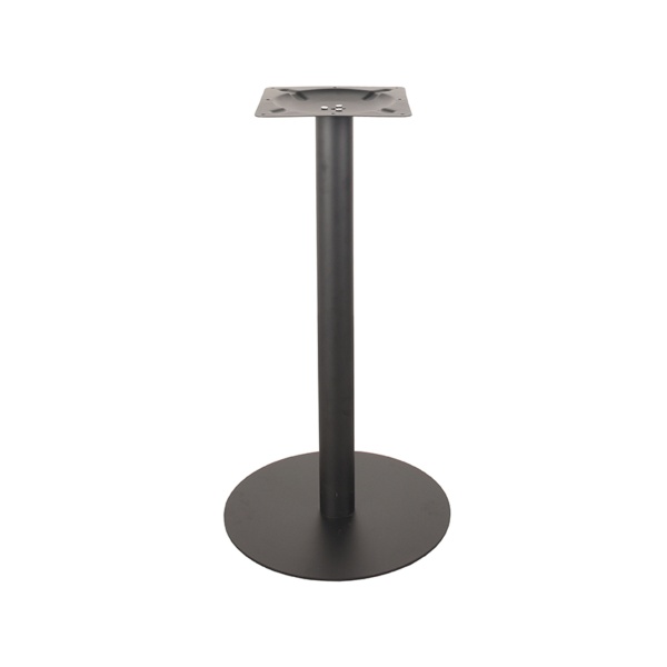 Bartafel Poot - Rond - Zwart - Metaal - 40x40x92
