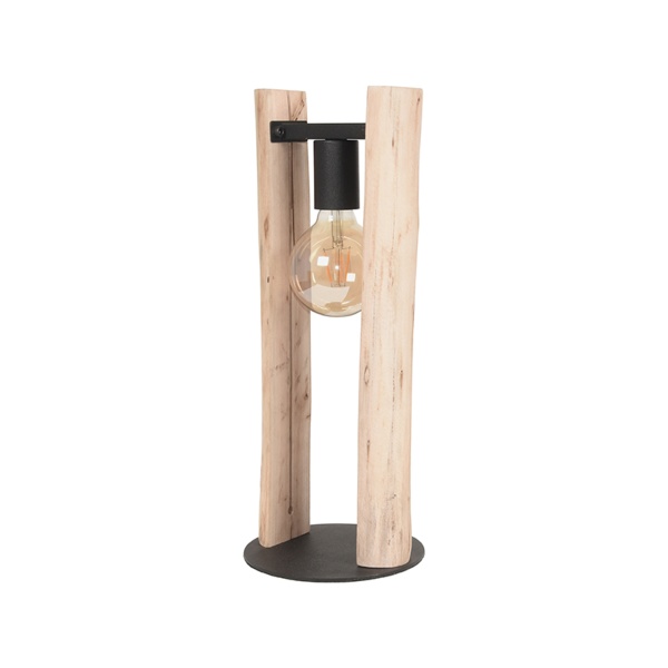 Tafellamp Woody - Rough - Hout