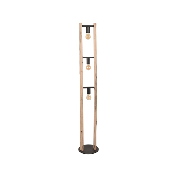 Vloerlamp Woody - Rough - Hout