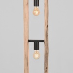 Vloerlamp Woody - Rough - Hout